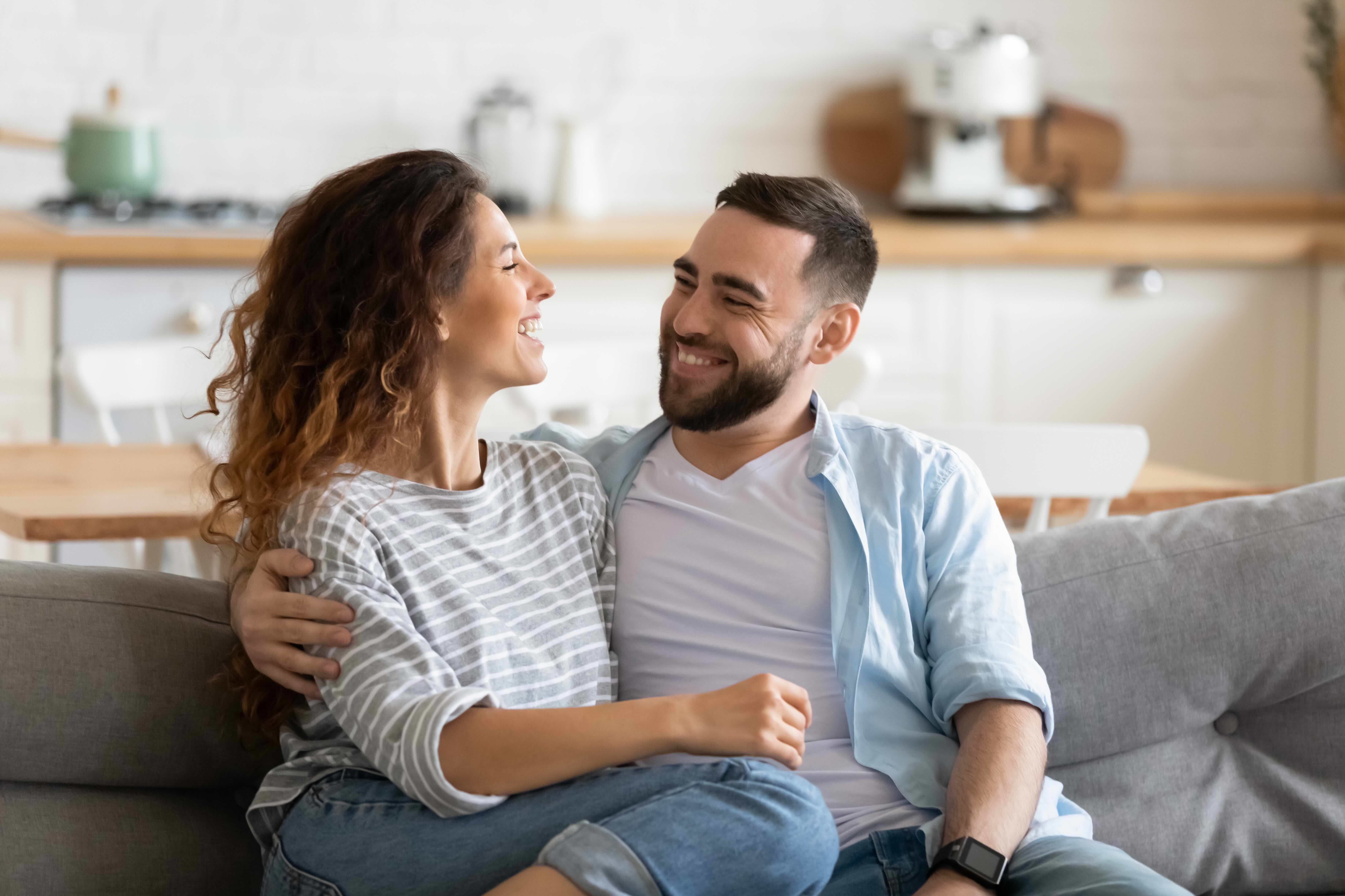 a happy couple